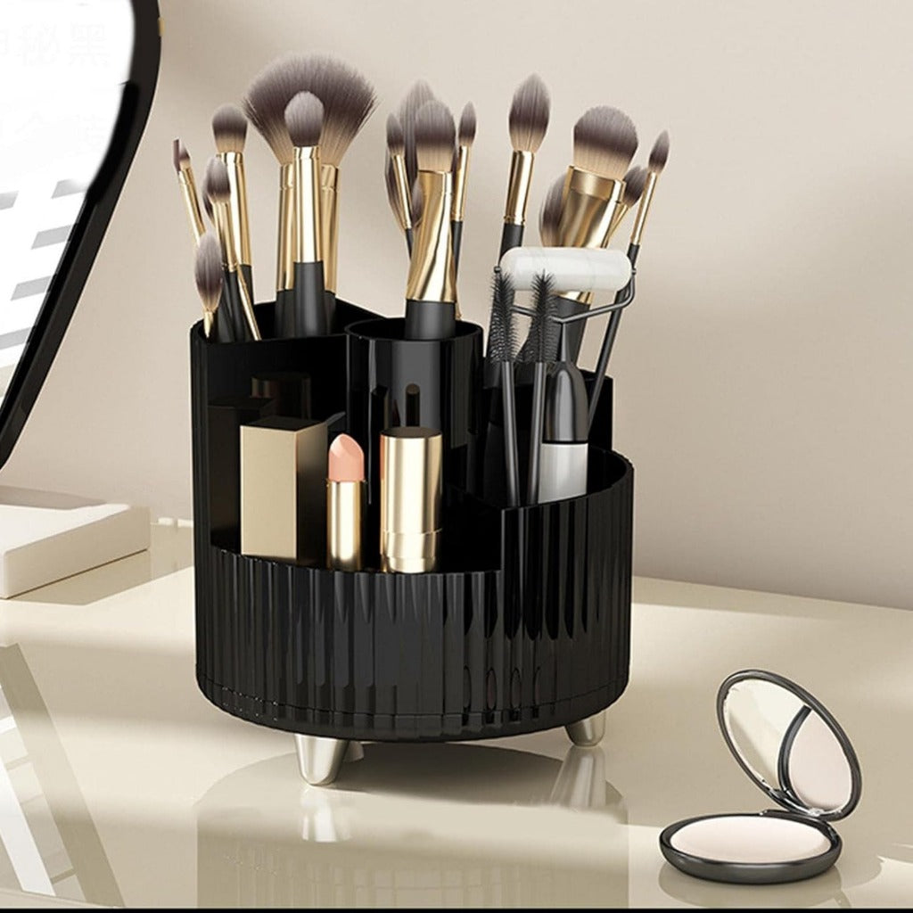 Suporte Organizador para Pincéis de Maquiagem 360